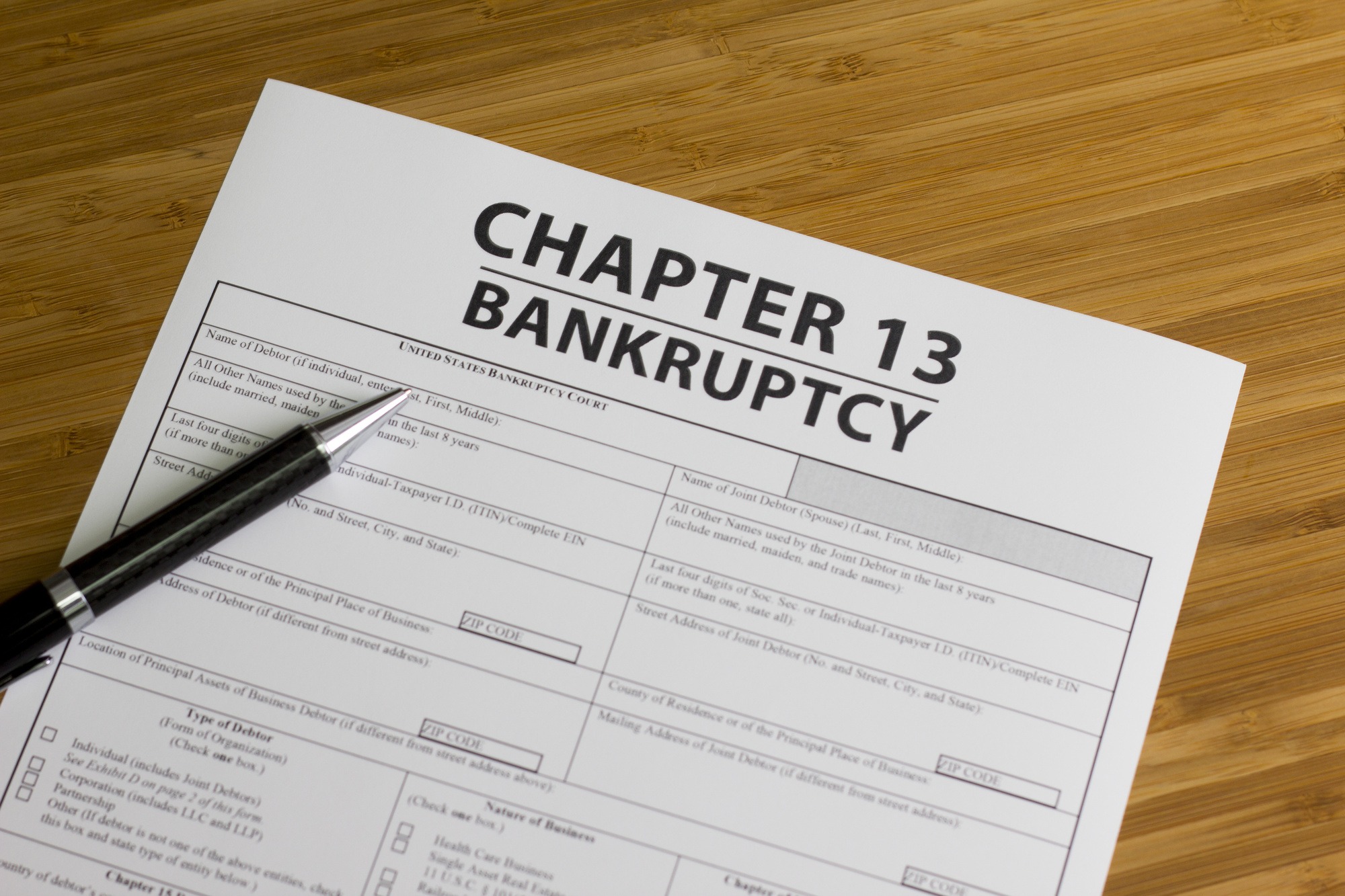 Bankruptcy foundations chapter 11 vs chapter 13