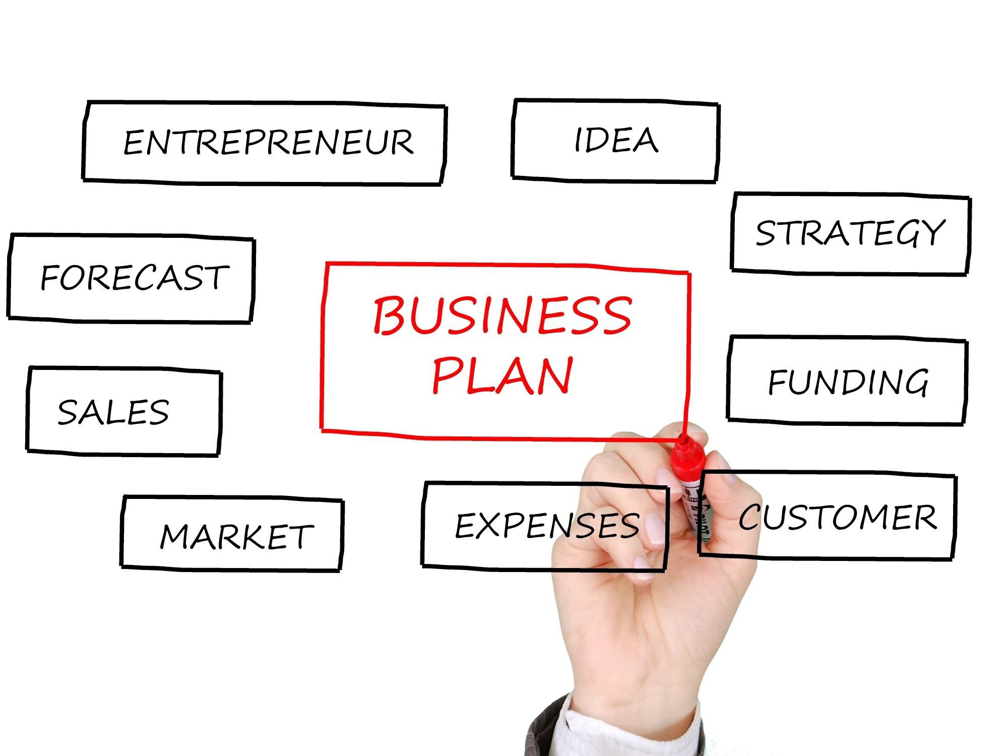 how to set up new business plan