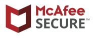 McAfee Secure logo so visitors know it's safe to apply for small business loans